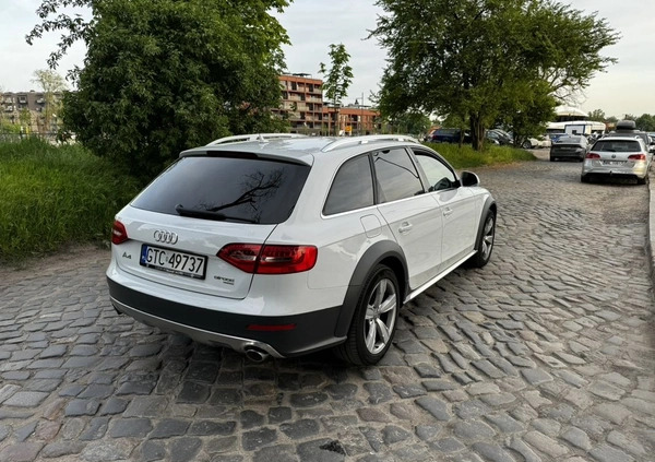 Audi A4 Allroad cena 84999 przebieg: 140000, rok produkcji 2014 z Tczew małe 46